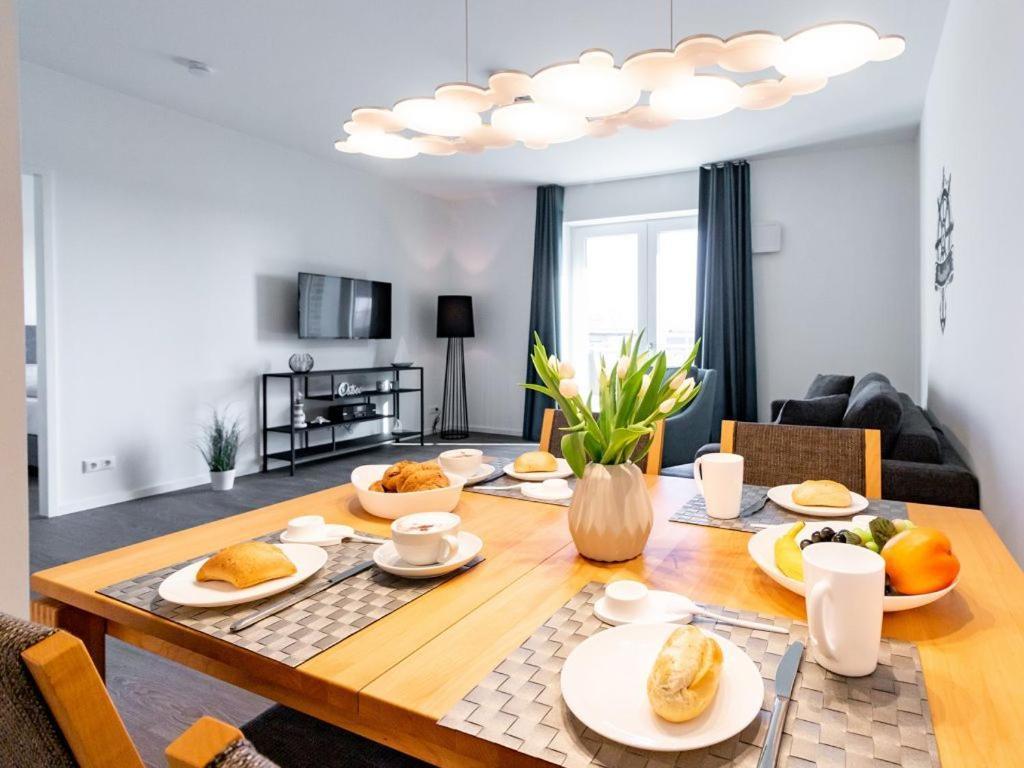 Hafenspitze App 05 Apartment Wismar Bagian luar foto