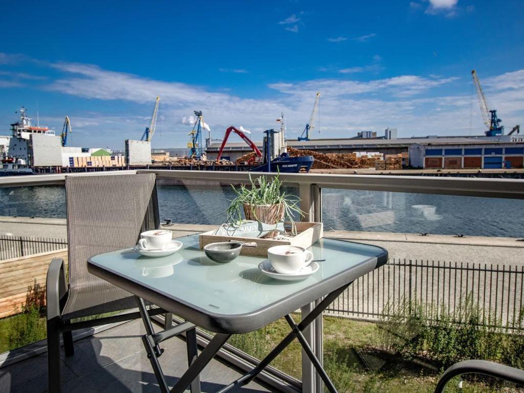 Hafenspitze App 05 Apartment Wismar Bagian luar foto